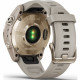 Smart hodinky Garmin Fenix 7S Sapphire Solar, Light Sand Band, Gold Titanium