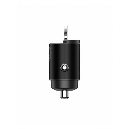 AZP SwitchEasy nabíjačka do auta USB + USB-C PowerBuddy 30W čierna