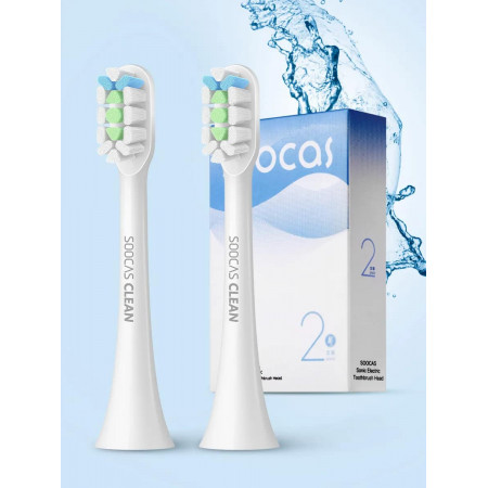 Hubica na zubnú kefku Xiaomi Soocas X1 / X3 / X3U / X5 / V1 biela 2ks