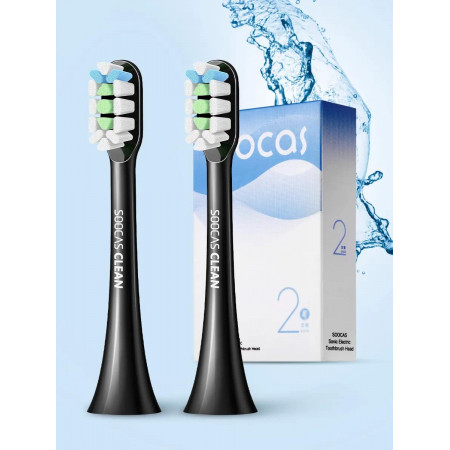 Hubica na zubnú kefku Xiaomi Soocas X1 / X3 / X3U / X5 / V1 Black 2ks