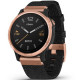 Inteligentné hodinky Garmin Fenix 6S, Heathered Black Nylon Band, Rose Gold