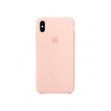 Kryt na iPhone Xs Max - Apple Silicone Case, Pink Sand