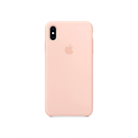 Kryt na iPhone Xs Max - Apple Silicone Case, Pink Sand