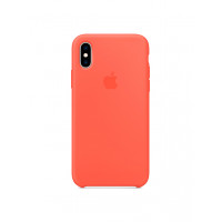 Kryt na iPhone Xs - Apple Silicone Case, Nectarine