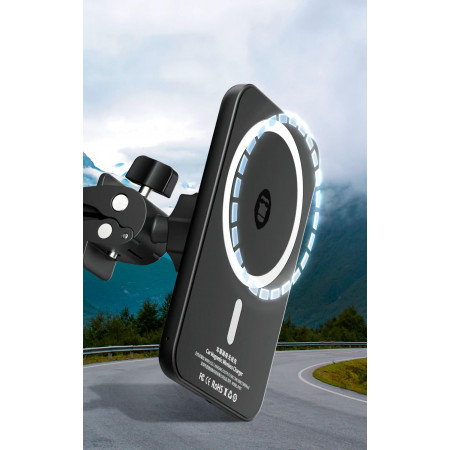 Držiak Blueo Magnetic Wireless Charger 15W Black